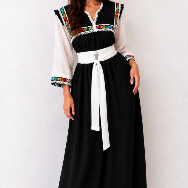 Robe jida blanche