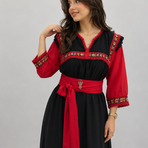 Robe Jida rouge